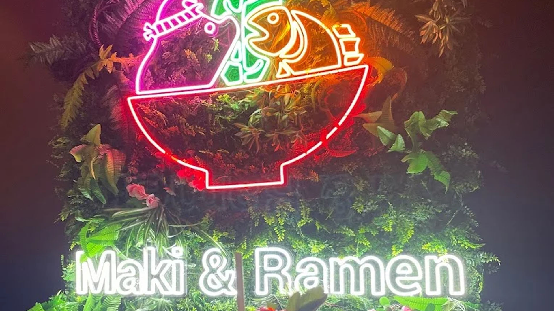 LED Neon Signs for Maki & Ramen